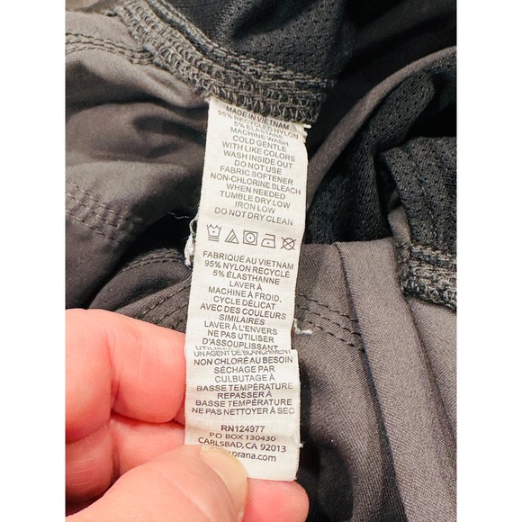 Prana Cargo Shorts Standard Fit Brown Men's Size 38x12 Outdoor Casual Black - Picture 5 of 10